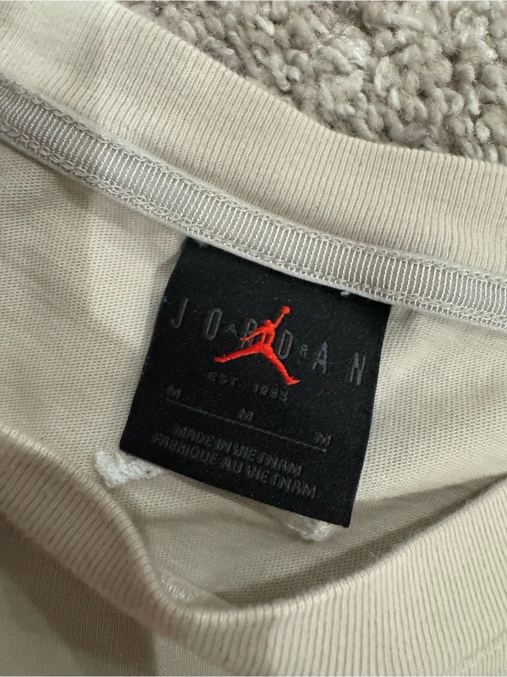 A Ma Manier by Jordan Men’s Cream Logo T-Shirt